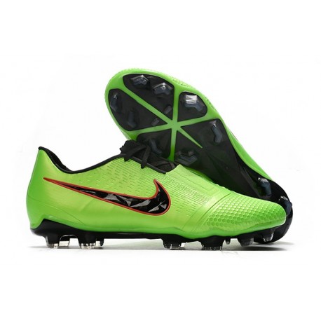 Chaussures 2020 Nike Phantom Vnm Elite FG -Vert Noir