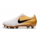 Chaussures 2020 Nike Phantom Vnm Elite FG -Blanc Or Noir