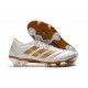 Chaussures Football adidas Copa 19.1 FG Blanc Or