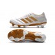 Chaussures Football adidas Copa 19.1 FG Blanc Or