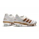 Chaussures Football adidas Copa 19.1 FG Blanc Or