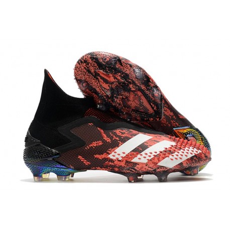 Crampon adidas Predator Mutator 20+ FG - Noir Rouge Blanc