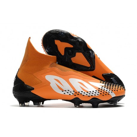 Crampon adidas Predator Mutator 20+ FG -Orange Blanc Noir