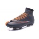 Chaussures Nouveau Nike Mercurial Superfly 4 FG Cyan Orange