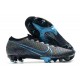 Crampon Nouvel Nike Mercurial Vapor 13 Elite FG Noir Bleu