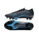 Crampon Nouvel Nike Mercurial Vapor 13 Elite FG Noir Bleu