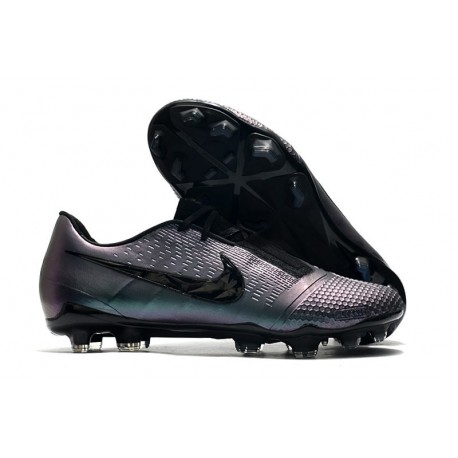 Chaussures 2020 Nike Phantom Vnm Elite FG -Noir Bleu Laser Anthracite