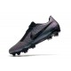 Chaussures 2020 Nike Phantom Vnm Elite FG -Noir Bleu Laser Anthracite