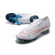 Nike CR7 x Bugatti Mercurial Vapor XIII Elite FG Blanc Rouge Bleu