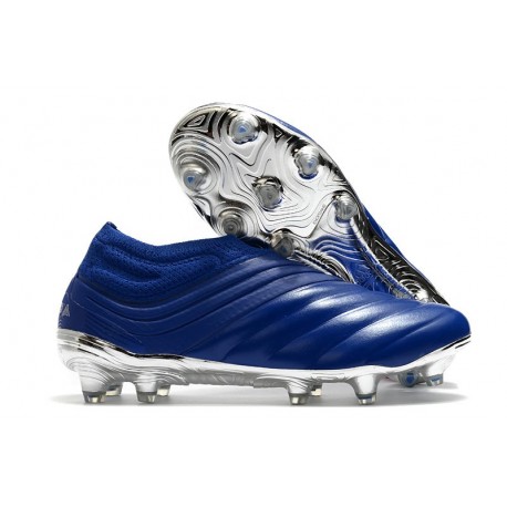 Chaussures Nouvel adidas Copa 20+ FG - Bleu Royal Argent