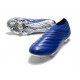 Chaussures Nouvel adidas Copa 20+ FG - Bleu Royal Argent