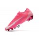 Chaussure Nike Mercurial Vapor XIII Elite FG x Mbappe Rose Blanc Noir