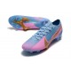 Chaussure Nike Mercurial Vapor XIII Elite FG Bleu Rose