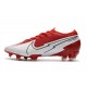 Crampon Nouvel Nike Mercurial Vapor 13 Elite FG Rouge Blanc
