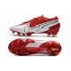 Crampon Nouvel Nike Mercurial Vapor 13 Elite FG Rouge Blanc