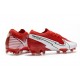 Crampon Nouvel Nike Mercurial Vapor 13 Elite FG Rouge Blanc