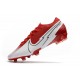 Crampon Nouvel Nike Mercurial Vapor 13 Elite FG Rouge Blanc