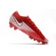 Crampon Nouvel Nike Mercurial Vapor 13 Elite FG Rouge Blanc