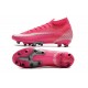 Chaussure Nike Mercurial Superfly 7 Elite AG x Mbappe Rose Blanc Noir