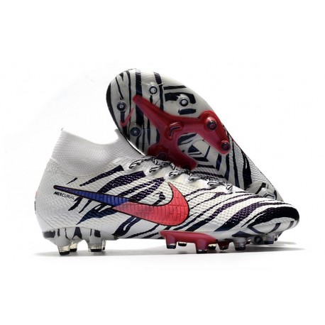 Chaussure Nike Mercurial Superfly 7 Elite AG Korea Blanc Noir Rouge