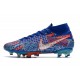 Nike Mercurial Superfly 7 Elite AG-PRO Sancho Bleu Blanc Vert Noir