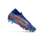 Nike Mercurial Superfly 7 Elite AG-PRO Sancho Bleu Blanc Vert Noir