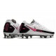 Nike Phantom GT Elite FG Nouvelles Crampon - Blanc Rose Noir