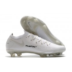 Nike Phantom GT Elite FG Nouvelles Crampon - Blanc