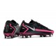 Nike Phantom GT Elite FG Nouvelles Crampon - Noir Argent Rose