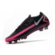 Nike Phantom GT Elite FG Nouvelles Crampon - Noir Argent Rose