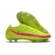 Nike Phantom GT Elite FG Nouvelles Crampon - Brésil Jaune Rose