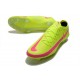 Nike Phantom GT Elite FG Nouvelles Crampon - Brésil Jaune Rose