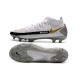Crampons de Football Nike Phantom GT Elite DF FG Blanc Noir Or Rouge
