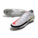 Crampons de Football Nike Phantom GT Elite DF FG Blanc Noir Or Rouge