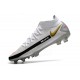 Crampons de Football Nike Phantom GT Elite DF FG Blanc Noir Or Rouge