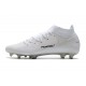 Crampons de Football Nike Phantom GT Elite DF FG Blanc