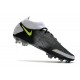 Crampons de Football Nike Phantom GT Elite DF FG Noir Gris Vert