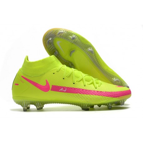 Nike Chaussure Phantom GT Elite DF FG - Vert Rose
