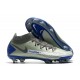 Nike Chaussure Phantom GT Elite DF FG - Gris Bleu
