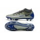 Nike Chaussure Phantom GT Elite DF FG - Gris Bleu