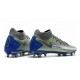 Nike Chaussure Phantom GT Elite DF FG - Gris Bleu
