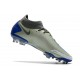 Nike Chaussure Phantom GT Elite DF FG - Gris Bleu