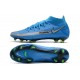 Nike Chaussure Phantom GT Elite DF FG - Bleu Argent