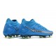 Nike Chaussure Phantom GT Elite DF FG - Bleu Argent