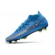 Nike Chaussure Phantom GT Elite DF FG - Bleu Argent