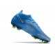 Nike Chaussure Phantom GT Elite DF FG - Bleu Argent