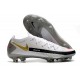 Nike Phantom GT Elite FG Nouvelles Crampon - Blanc Noir Or