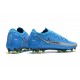 Chaussure Nouveau Nike Phantom GT Elite FG Bleu Argent