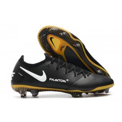 Chaussure Nouveau Nike Phantom GT Elite Tech Craft FG Noir Or