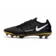 Chaussure Nouveau Nike Phantom GT Elite Tech Craft FG Noir Or